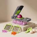 16 In 1 Vegetable Chopper, Salad Fruit Vegetable Food Chopper Slicer Peeler